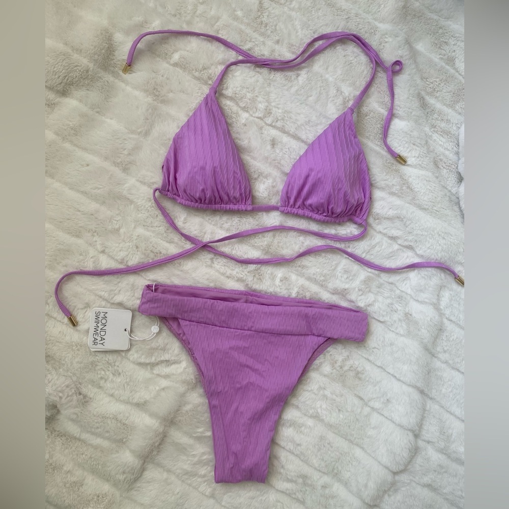 MONDAY SWIMWEAR PURPLE BIKINI